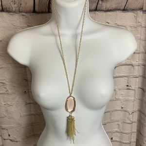 Kendra Scott long tassel necklace